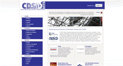 Desktop Screenshot of cdsid.org.br